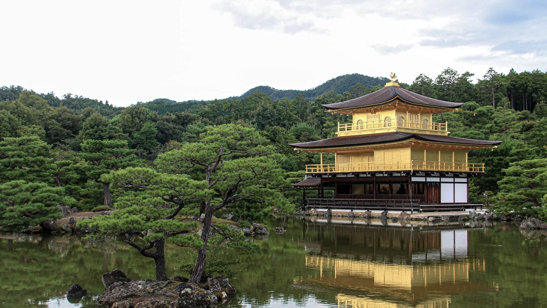 Templer i japan Kinkakuji