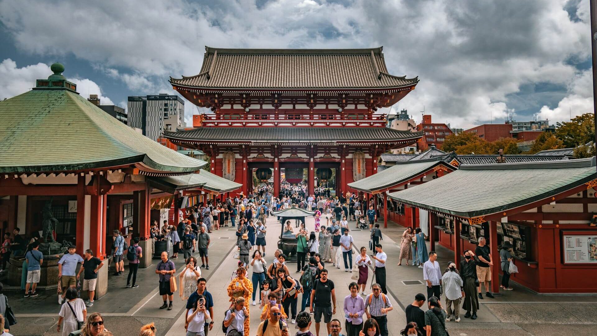 Templer i japan sensoji