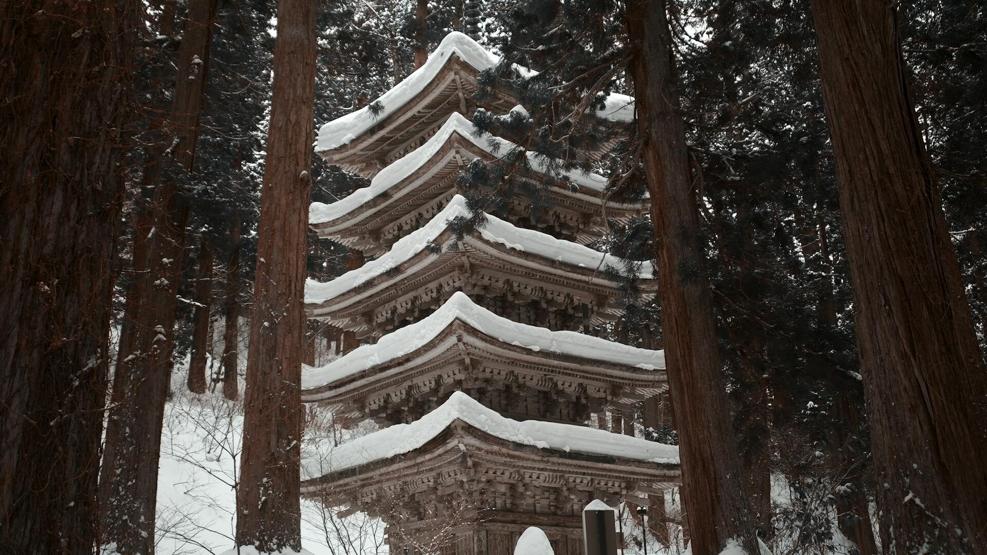 templer i japan mount haguro