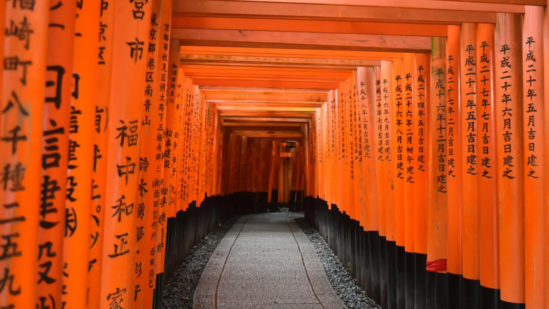 Ting at se i Kyoto - Fushimi inari