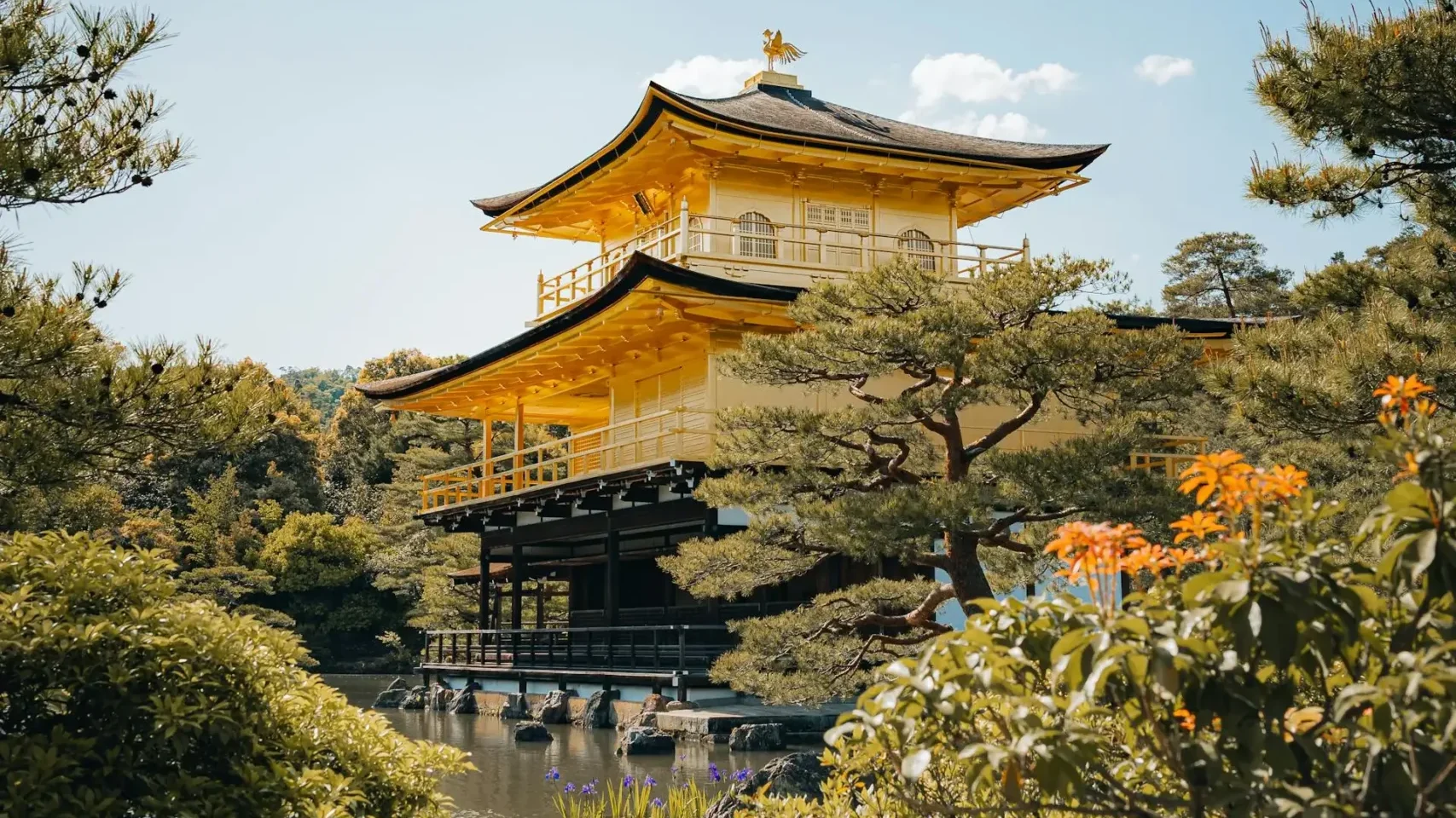 Ting at se i Kyoto - Kinkakuji
