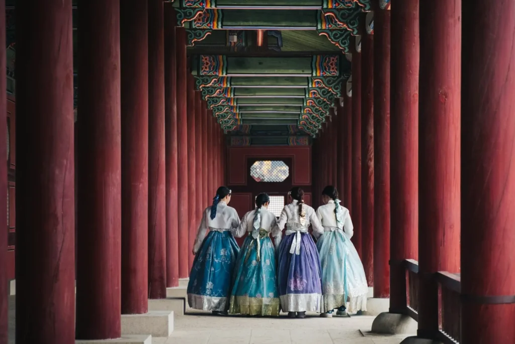 Working holiday seoul - tempel