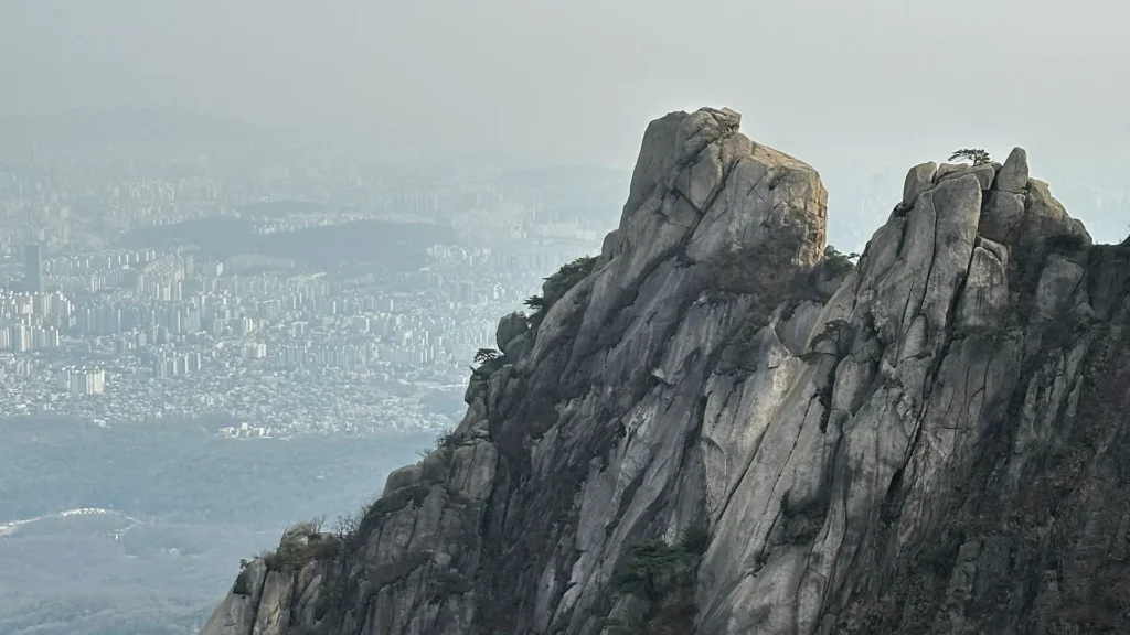 Ting at se i Seoul - Bukhansan National Park