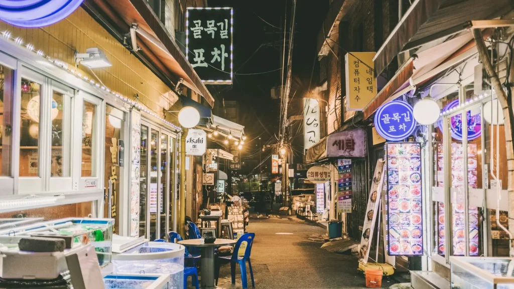 Ting at se i Seoul - Itaewon