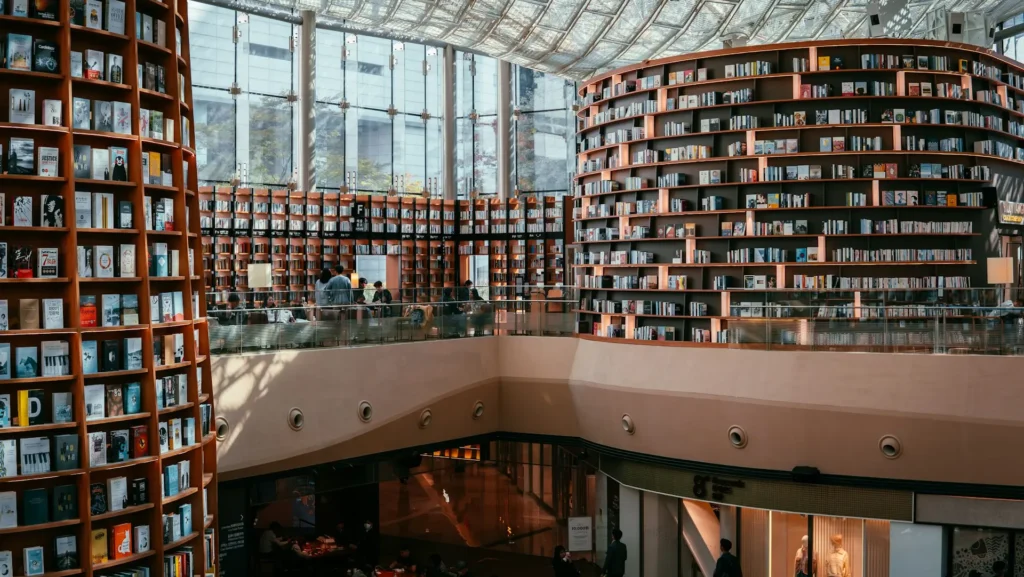 Ting at se i Seoul - Starfield Library